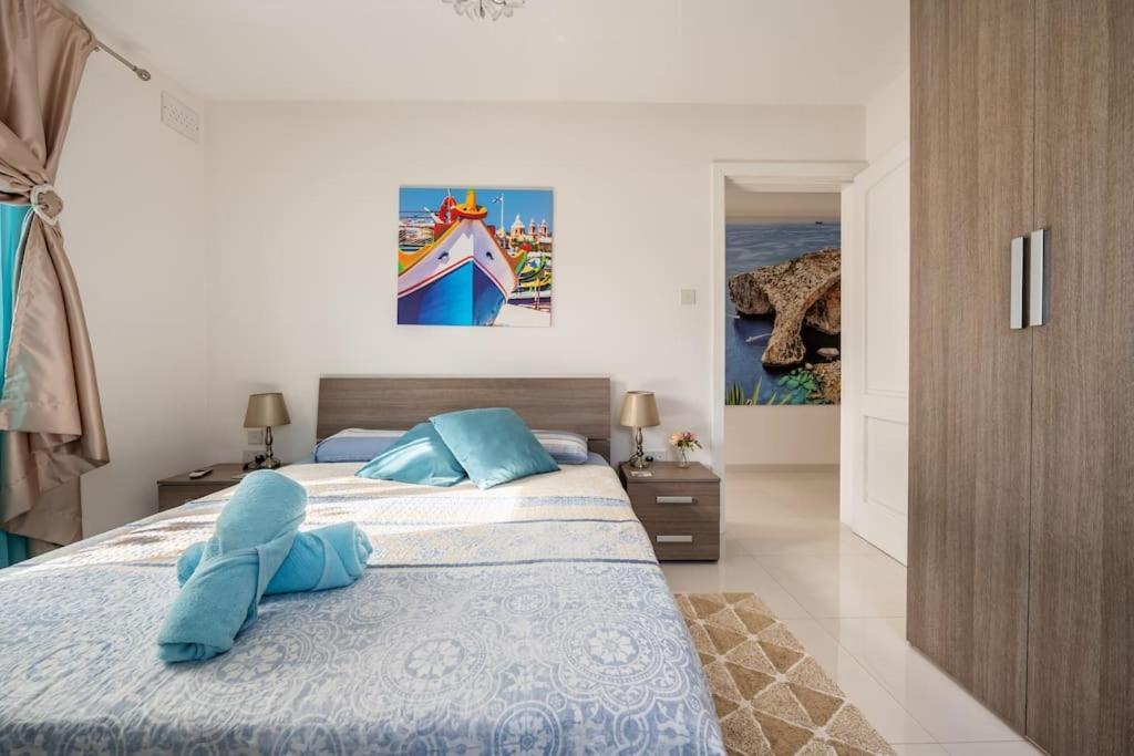 Apartamento Seagull Penthouse Marsaxlokk Exterior foto