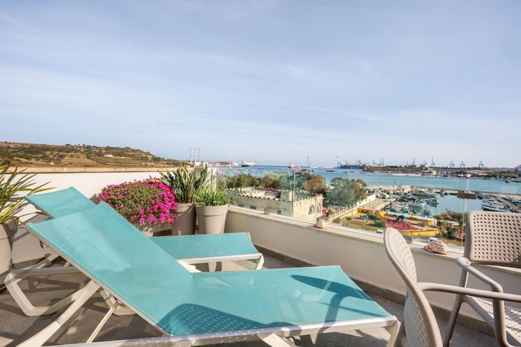 Apartamento Seagull Penthouse Marsaxlokk Exterior foto