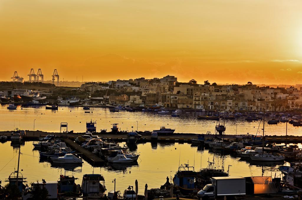 Apartamento Seagull Penthouse Marsaxlokk Exterior foto