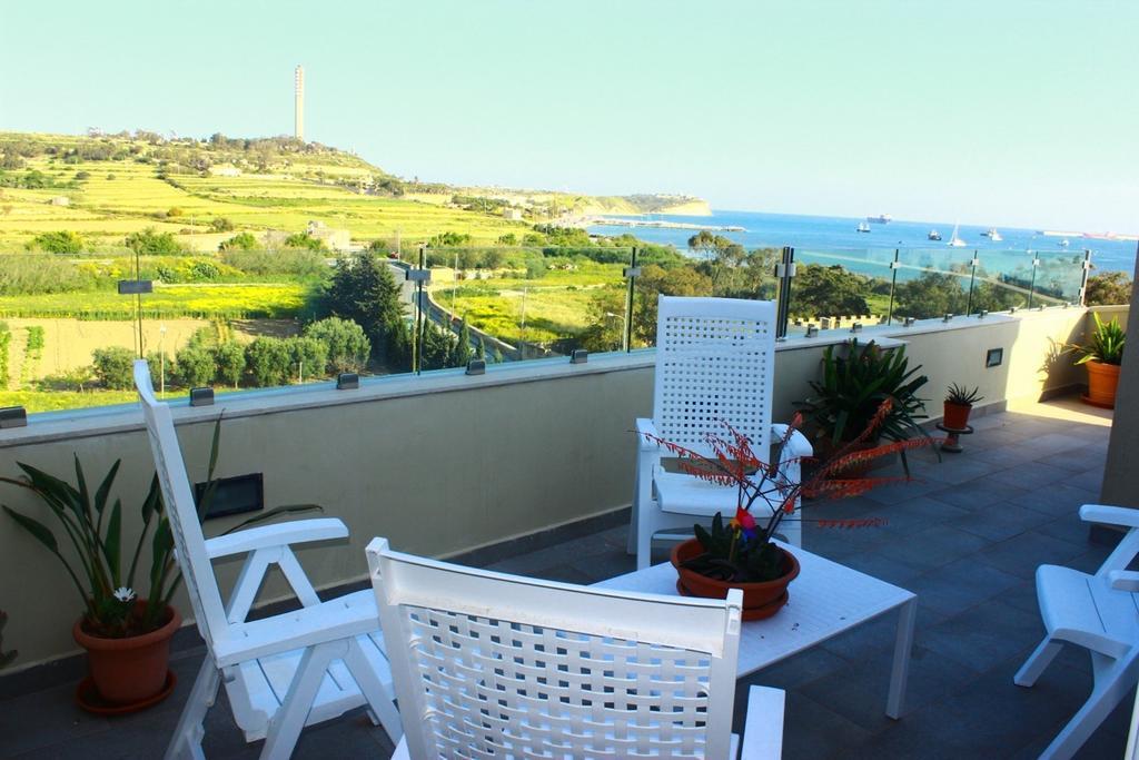Apartamento Seagull Penthouse Marsaxlokk Exterior foto