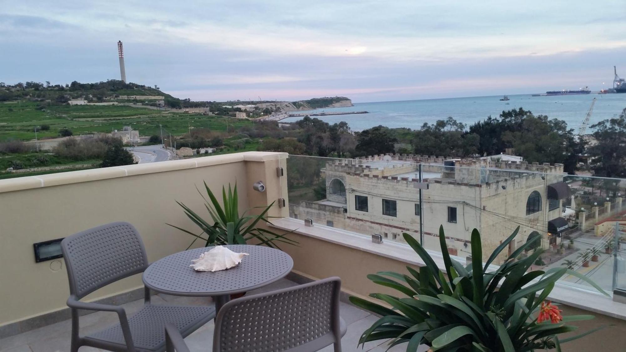Apartamento Seagull Penthouse Marsaxlokk Exterior foto